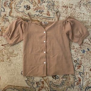 Beige Blouse